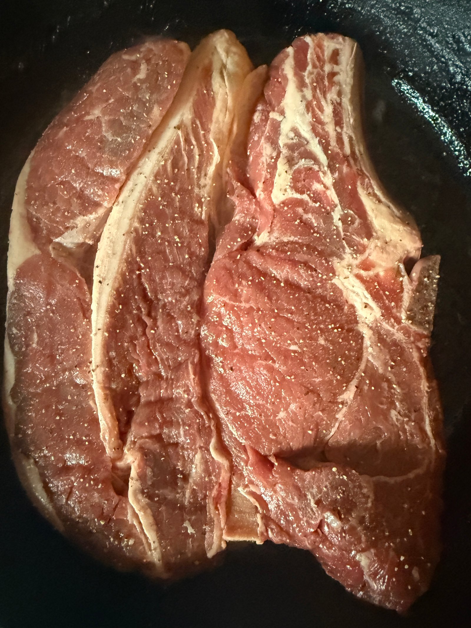 River Cade Farms beef cuts showing marbling